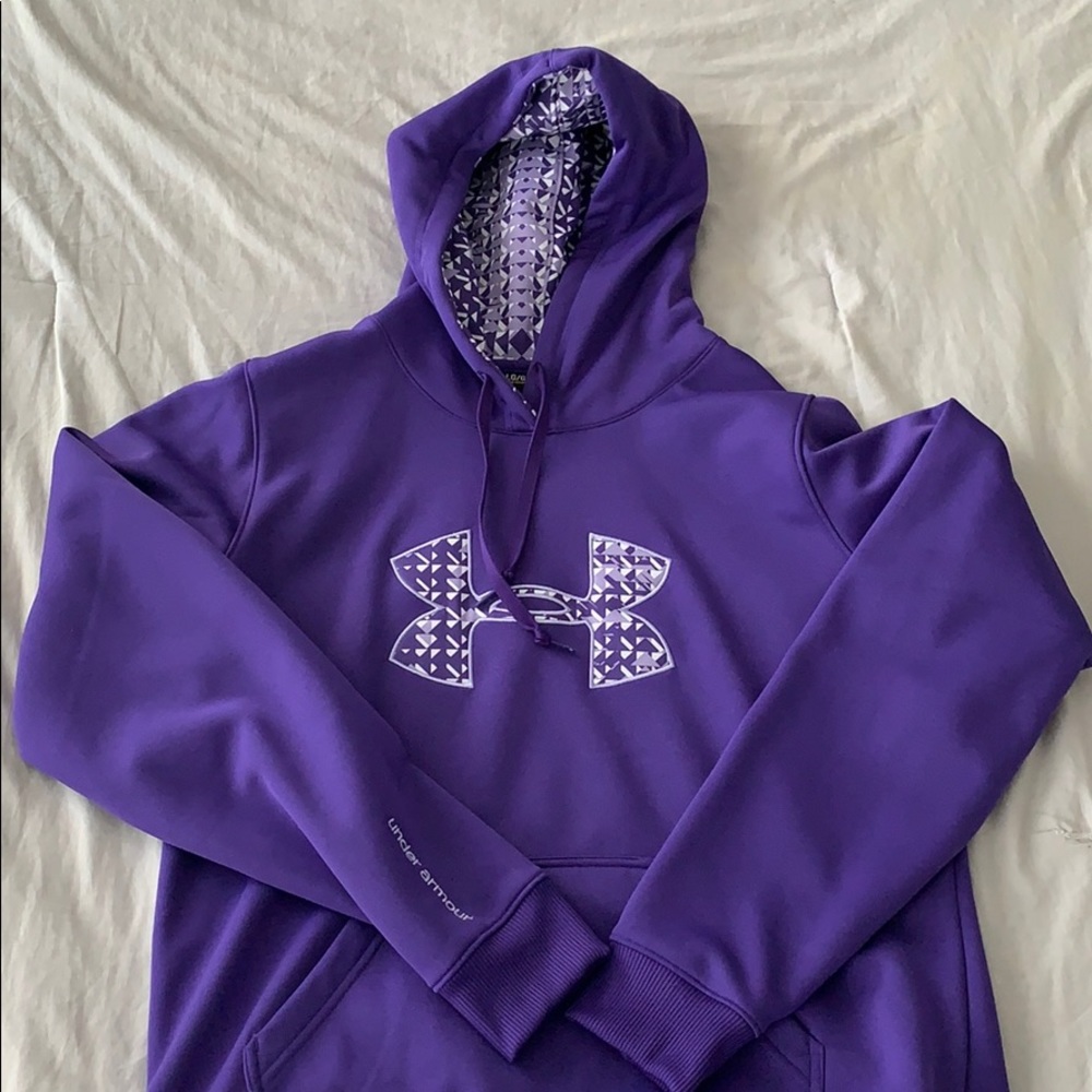 Purple Under Amour Sweatshirt